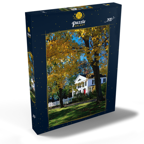 Landhaus in Litchfield, Connecticut, USA 200 Puzzle Schachtel Ansicht2