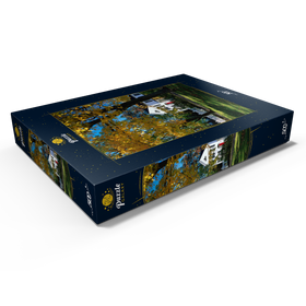 Darstellung des Puzzle Motivs Landhaus in Litchfield, Connecticut, USA - Puzzleteile: 500
