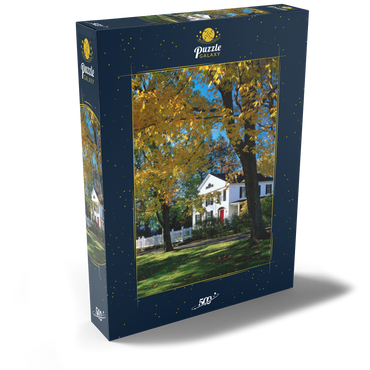 Landhaus in Litchfield, Connecticut, USA 500 Puzzle Schachtel Ansicht2