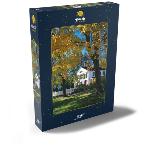 Landhaus in Litchfield, Connecticut, USA 500 Puzzle Schachtel Ansicht2