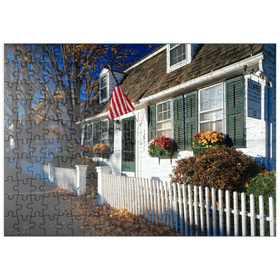 Darstellung des Puzzle Motivs Kaffeehaus in Essex, Connecticut, USA - Puzzleteile: 200