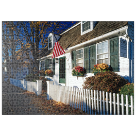 Darstellung des Puzzle Motivs Kaffeehaus in Essex, Connecticut, USA - Puzzleteile: 500