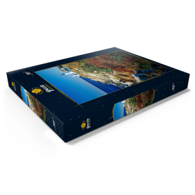 Darstellung des Puzzle Motivs Pemaquid Point mit Leuchtturm, Maine, USA - Puzzleteile: 200