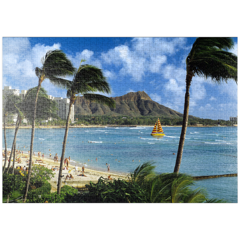 puzzleplate Honolulu, Oahu, Hawaii, USA 1000 Puzzle