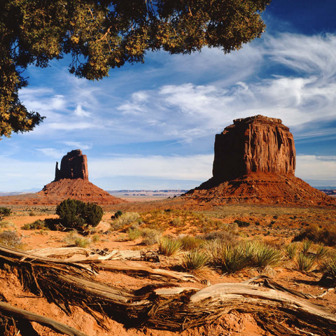 Monument Valley, Navajo Tribal Park, Arizona, USA 100 Puzzle 3D Modell