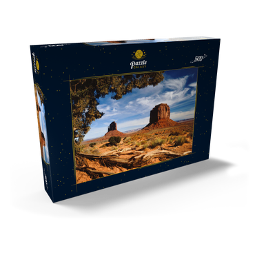 Monument Valley, Navajo Tribal Park, Arizona, USA 500 Puzzle Schachtel Ansicht2