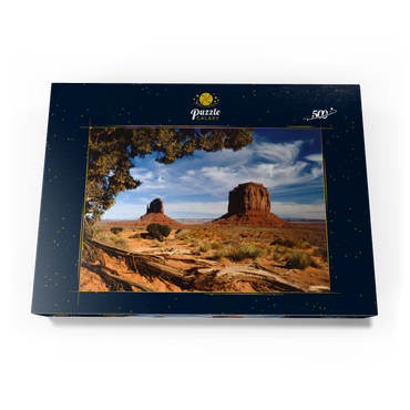 Monument Valley, Navajo Tribal Park, Arizona, USA 500 Puzzle Schachtel Ansicht3