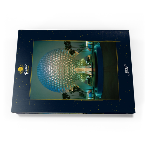 Spaceship Earth, Epcot Center 1000 Puzzle Schachtel Ansicht3