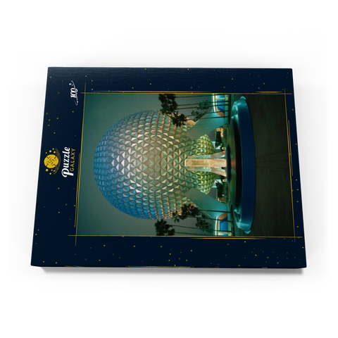 Spaceship Earth, Epcot Center 100 Puzzle Schachtel Ansicht3