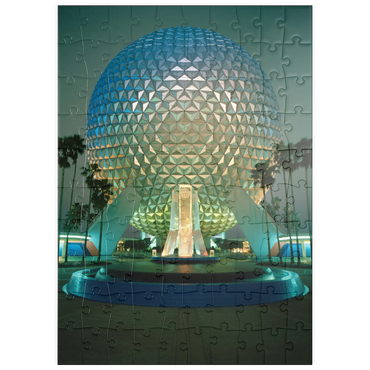puzzleplate Spaceship Earth, Epcot Center 100 Puzzle