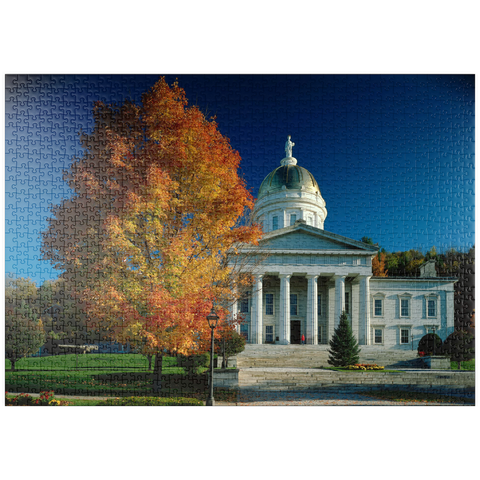 puzzleplate State House, Montpelier, Vermont, USA 1000 Puzzle