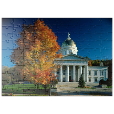 puzzleplate State House, Montpelier, Vermont, USA 100 Puzzle