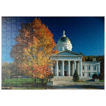 puzzleplate State House, Montpelier, Vermont, USA 200 Puzzle