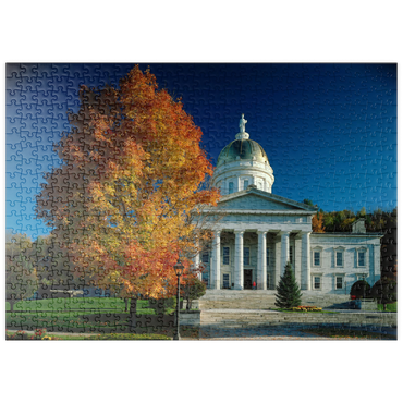 puzzleplate State House, Montpelier, Vermont, USA 500 Puzzle