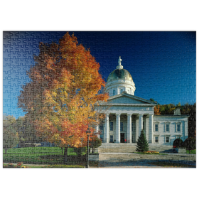 Darstellung des Puzzle Motivs State House, Montpelier, Vermont, USA - Puzzleteile: 500