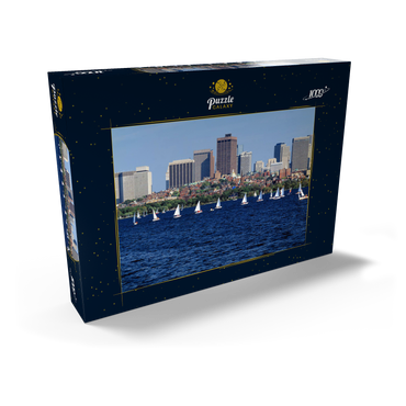 Skyline von Boston, Massachusetts, USA 1000 Puzzle Schachtel Ansicht2