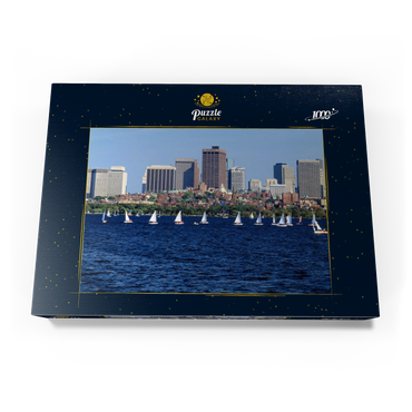 Skyline von Boston, Massachusetts, USA 1000 Puzzle Schachtel Ansicht3