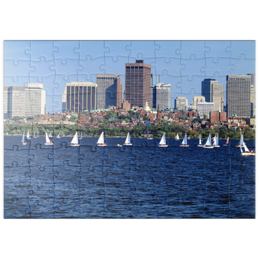 puzzleplate Skyline von Boston, Massachusetts, USA 100 Puzzle