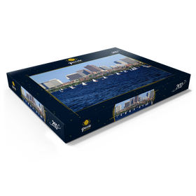 Darstellung des Puzzle Motivs Skyline von Boston, Massachusetts, USA - Puzzleteile: 200