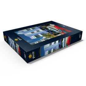 Alternative Darstellung des Puzzle-Motivs Art Deco Hotel am Ocean Drive in Miami Beach, Florida, USA – Puzzleteile: 500