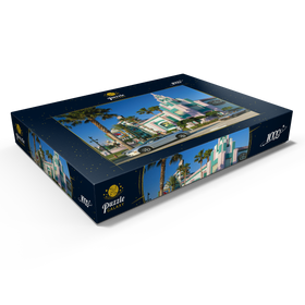 Darstellung des Puzzle Motivs Ron Jon s Surfshop am Cocoa Beach, Florida, USA - Puzzleteile: 1000