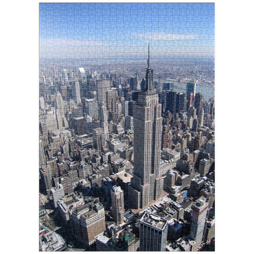 puzzleplate Empire State Building, Manhattan, New York City, New York, USA 1000 Puzzle