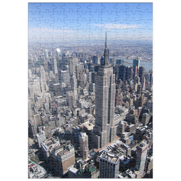 puzzleplate Empire State Building, Manhattan, New York City, New York, USA 200 Puzzle
