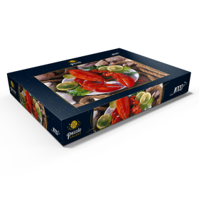 Alternative Darstellung des Puzzle-Motivs Hummer – Puzzleteile: 1000