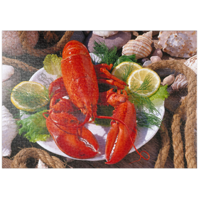 Darstellung des Puzzle-Motivs Hummer – Puzzleteile: 1000