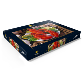 Darstellung des Puzzle Motivs Hummer - Puzzleteile: 200