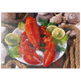 Darstellung des Puzzle Motivs Hummer - Puzzleteile: 200