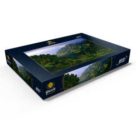 Darstellung des Puzzle Motivs Na Pali Küste, Insel Kauai, Hawaii, USA - Puzzleteile: 1000