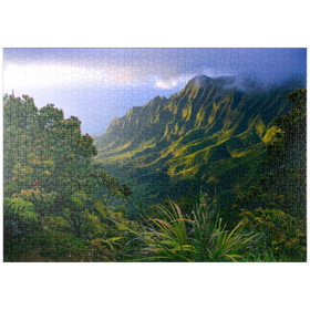 Darstellung des Puzzle-Motivs Na Pali Küste, Insel Kauai, Hawaii, USA – Puzzleteile: 1000