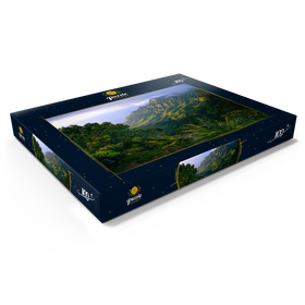 Darstellung des Puzzle Motivs Na Pali Küste, Insel Kauai, Hawaii, USA - Puzzleteile: 100