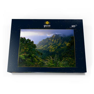 Na Pali Küste, Insel Kauai, Hawaii, USA 500 Puzzle Schachtel Ansicht3