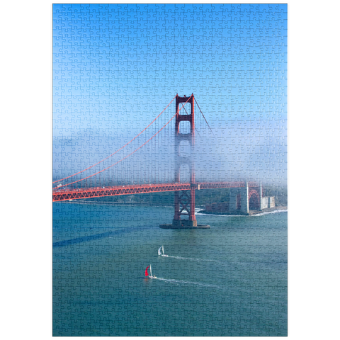 puzzleplate Golden Gate Bridge, San Francisco, Kalifornien, USA 1000 Puzzle