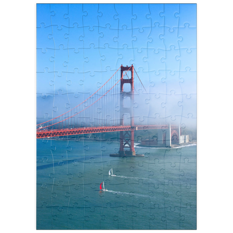 puzzleplate Golden Gate Bridge, San Francisco, Kalifornien, USA 100 Puzzle