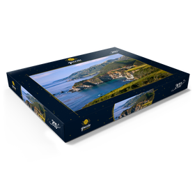 Darstellung des Puzzle Motivs Küste am Highway One bei Big Sur, Kalifornien, USA - Puzzleteile: 200