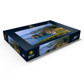 Darstellung des Puzzle Motivs Küste am Highway One bei Big Sur, Kalifornien, USA - Puzzleteile: 500