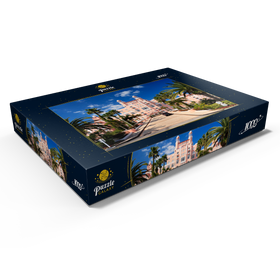 Alternative Darstellung des Puzzle-Motivs Hotel Don Cesar Beach Resort am St. Pete Beach in St. Petersburg an der Golfküste, Florida, USA – Puzzleteile: 1000