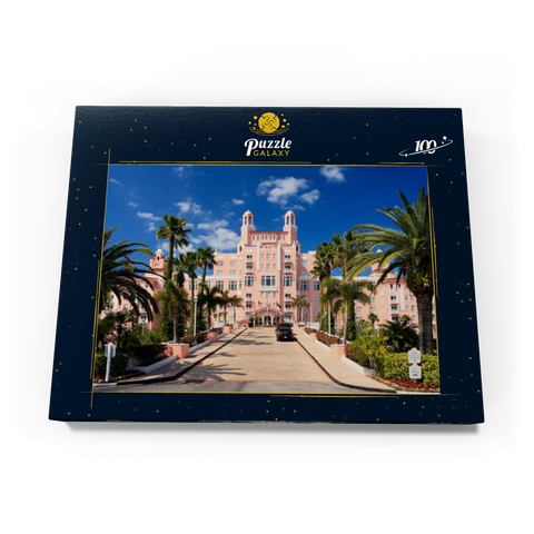 Hotel Don Cesar Beach Resort am St. Pete Beach in St. Petersburg an der Golfküste, Florida, USA 100 Puzzle Schachtel Ansicht3