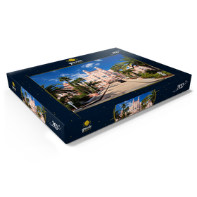 Darstellung des Puzzle Motivs Hotel Don Cesar Beach Resort am St. Pete Beach in St. Petersburg an der Golfküste, Florida, USA - Puzzleteile: 200