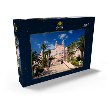 Hotel Don Cesar Beach Resort am St. Pete Beach in St. Petersburg an der Golfküste, Florida, USA 500 Puzzle Schachtel Ansicht2