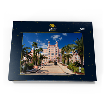 Hotel Don Cesar Beach Resort am St. Pete Beach in St. Petersburg an der Golfküste, Florida, USA 500 Puzzle Schachtel Ansicht3