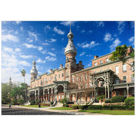 Darstellung des Puzzle-Motivs Ehemaliges Tampa Bay Hotel mit Henry B. Plant Museum in Tampa an der Golfküste, Florida, USA – Puzzleteile: 1000