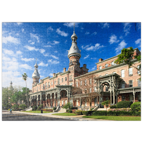 Darstellung des Puzzle-Motivs Ehemaliges Tampa Bay Hotel mit Henry B. Plant Museum in Tampa an der Golfküste, Florida, USA – Puzzleteile: 500