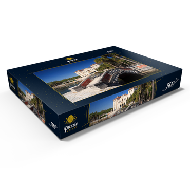 Gartenanlage der Villa Vizcaya in Coconut Grove Miami, Florida, USA 500 Puzzle Schachtel Ansicht1