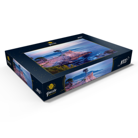 Alternative Darstellung des Puzzle-Motivs Lonely Cypress, Monterey Zypresse an der Pazifikküste bei Carmel – Puzzleteile: 1000