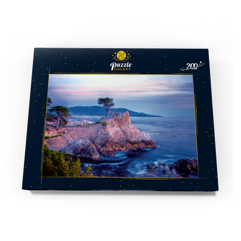 Lonely Cypress, Monterey Zypresse an der Pazifikküste bei Carmel 200 Puzzle Schachtel Ansicht3