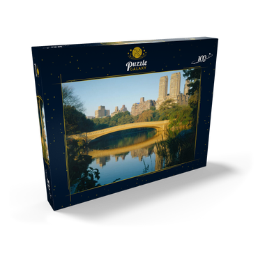 See im Central Park, Uptown Manhattan, New York City, New York, USA 100 Puzzle Schachtel Ansicht2